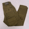 G-Star RAW x Pharrell Williams Bionic Yarn RAW For The Oceans Khaki AOP Squid Trousers Chino Pants W33 L32
