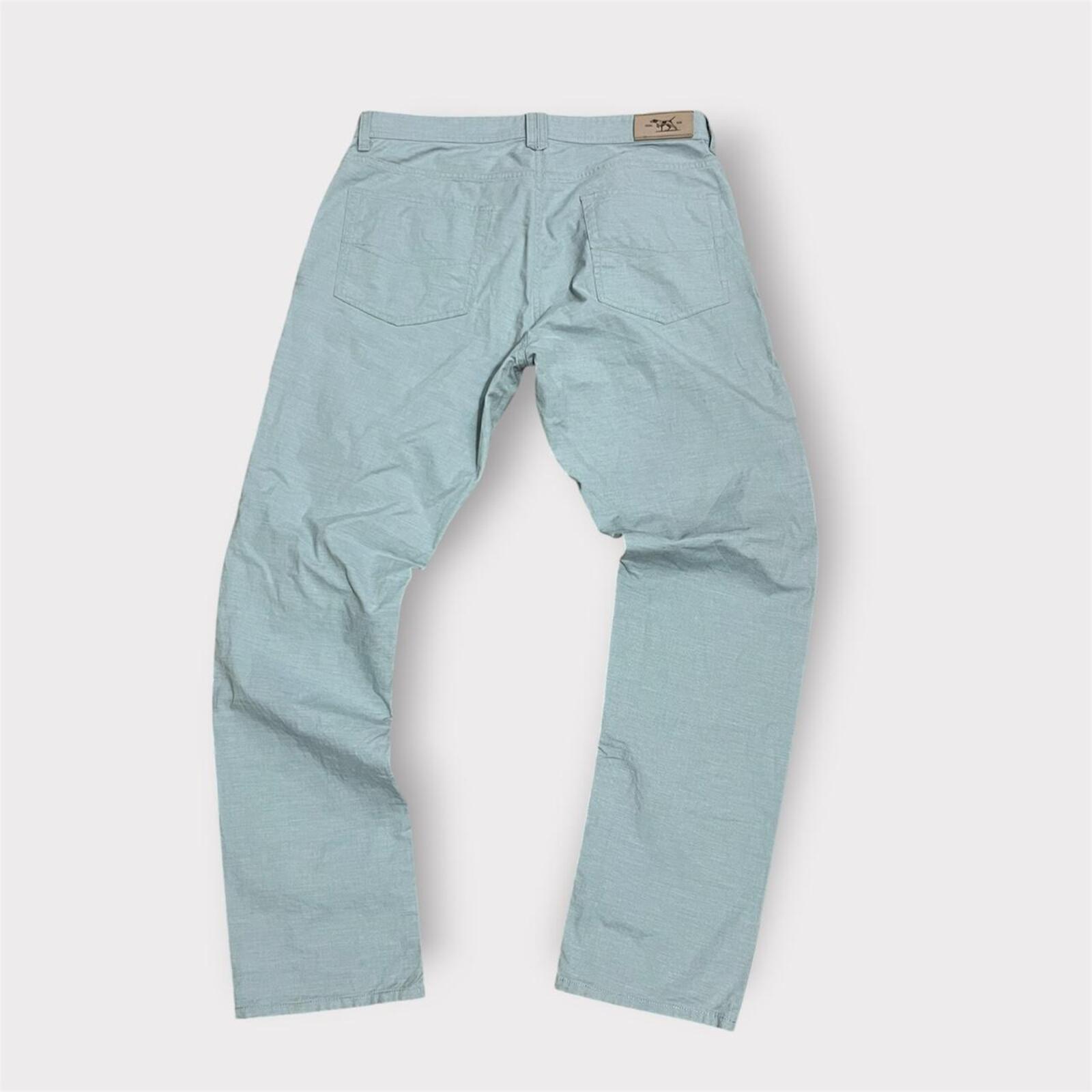 Rodd & Gunn Men’s Straight Fit GUNN Jeans Trousers “Dove” Light Blue / Grey ish Regular Leg 34R
