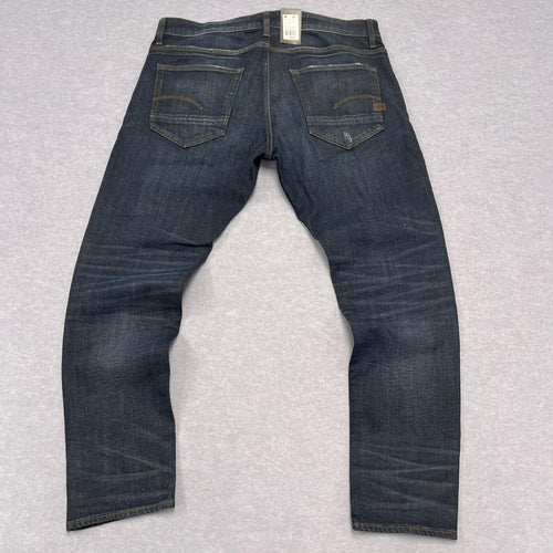 BNWT G-Star RAW D-Staq 5-Pocket Slim Stretch Jeans Indigo Wash W36 L32 RRP$220