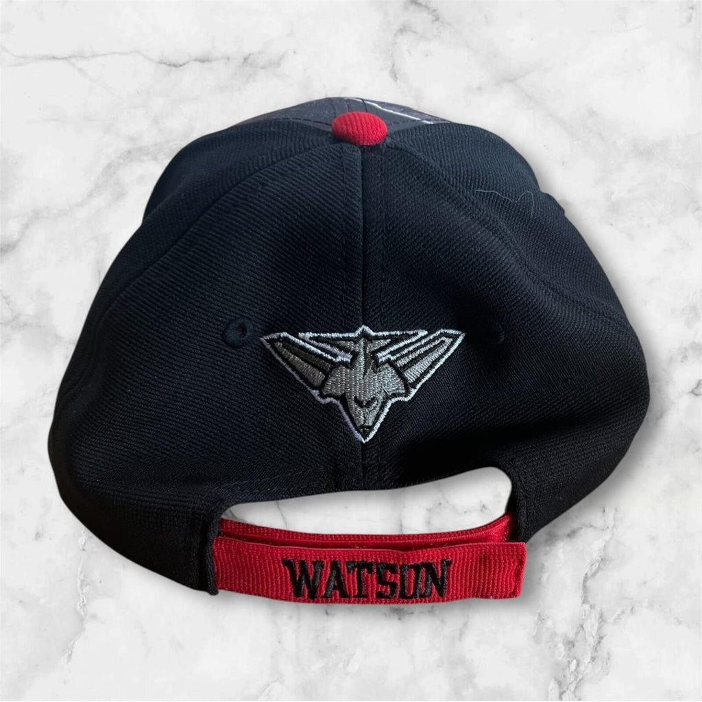 Vintage Jobe Watson Essendon AFL  #4 AOP Embroidered Signature Cap One Size 58Cm