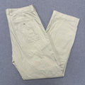 Vintage Nautica Golf Men's White Relaxed Fit Chino Pants Trousers W36 L33