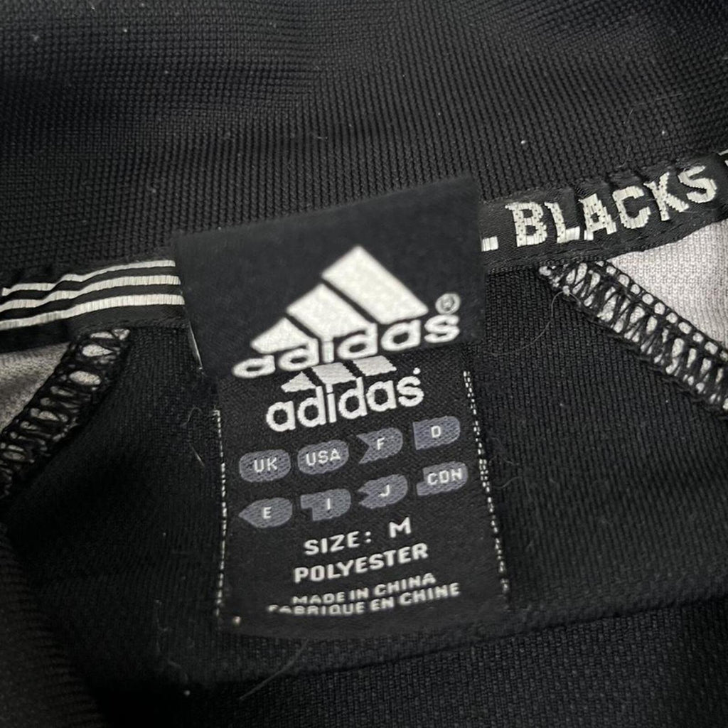 Vintage 2003 Adidas New Zealand All Blacks Rugby 1/4 Zip Polo Men’s Medium
