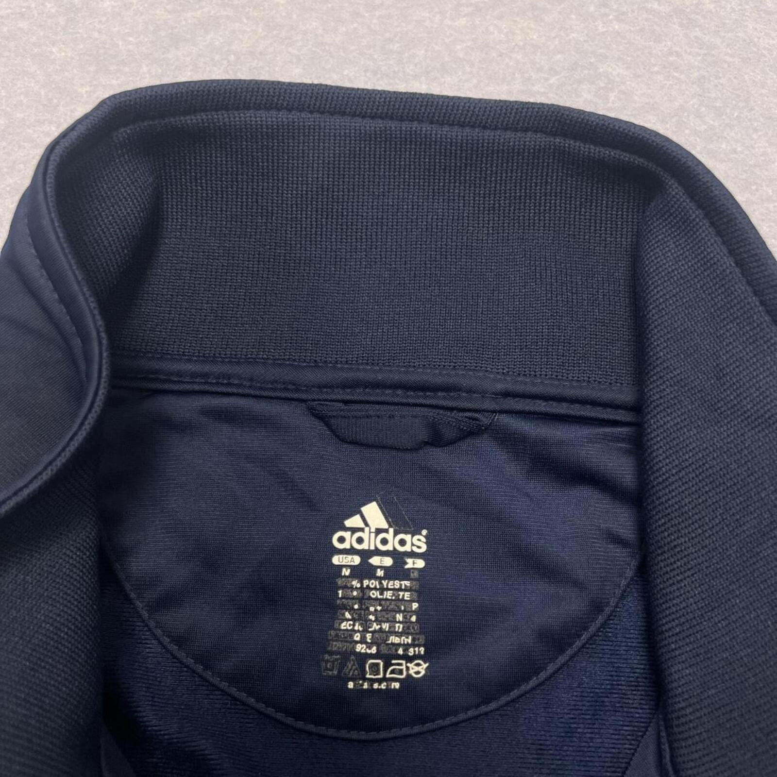 Vintage Adidas Notre Dame Fighting Irish ND Track Jacket Navy Men's Y2K Large