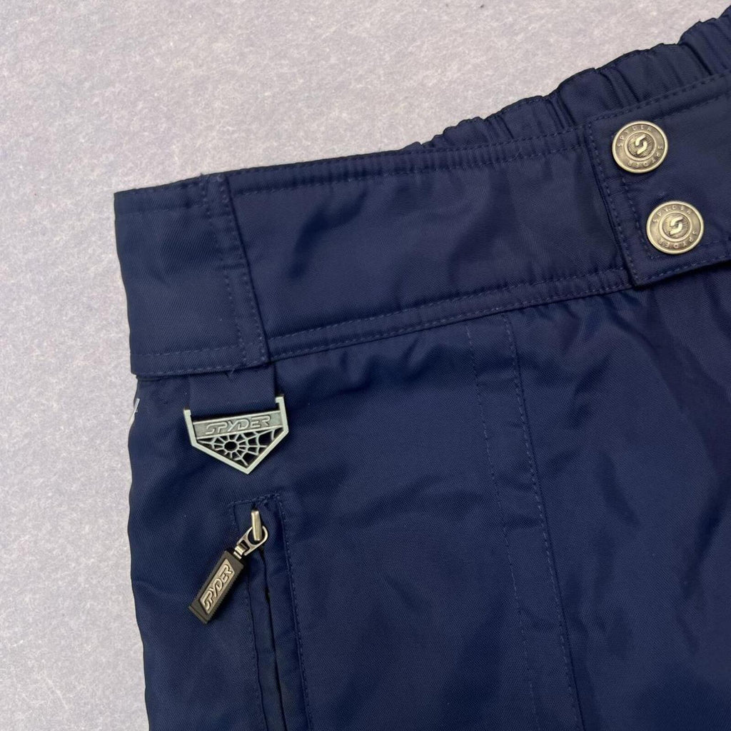 Vintage Spyder Thinsulate Men’s Insulated Navy Blue Ski Snow Pants Mens Large