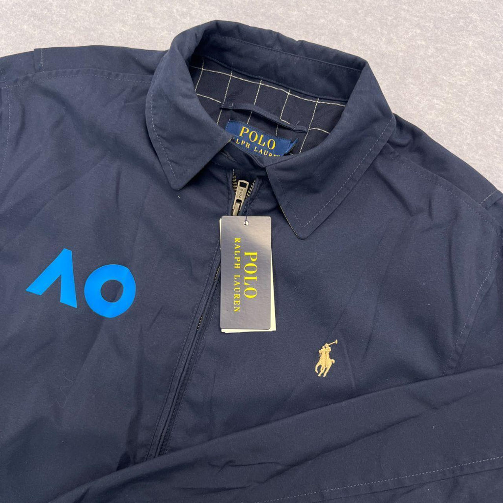 Polo Ralph Lauren Australian Open AO Navy Full Zip Jacket Preppy BNWT Men's XS