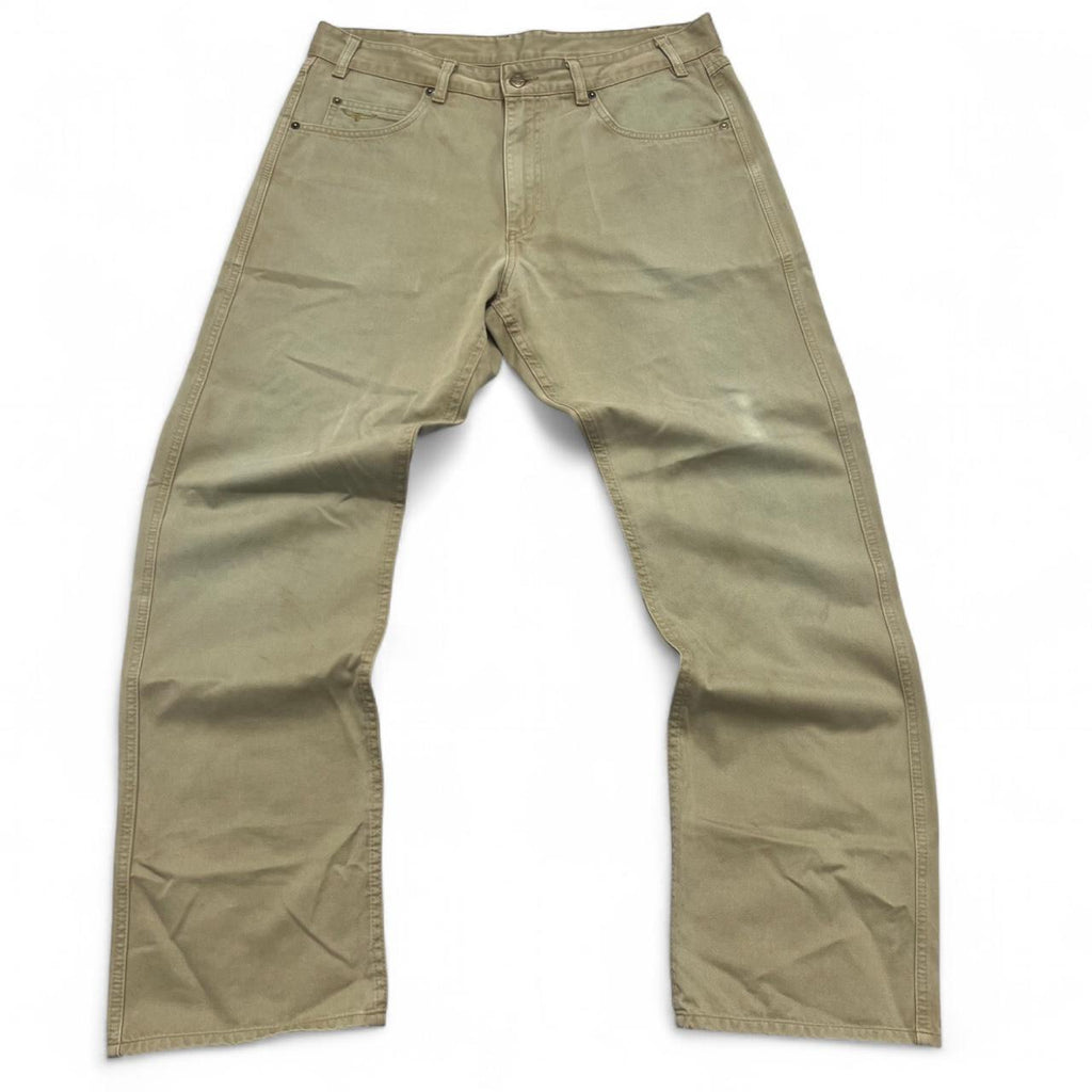 R.M. Williams Men’s Tan / Sand Straight Leg Trousers Jeans Western TJ781 36R