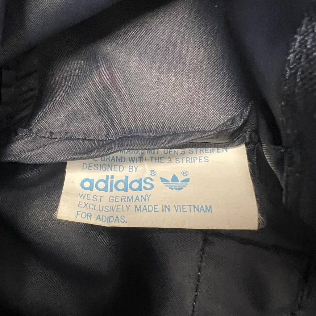 Vintage 90s Adidas Originals West Germany Navy Embroidered Skater Backpack Bag