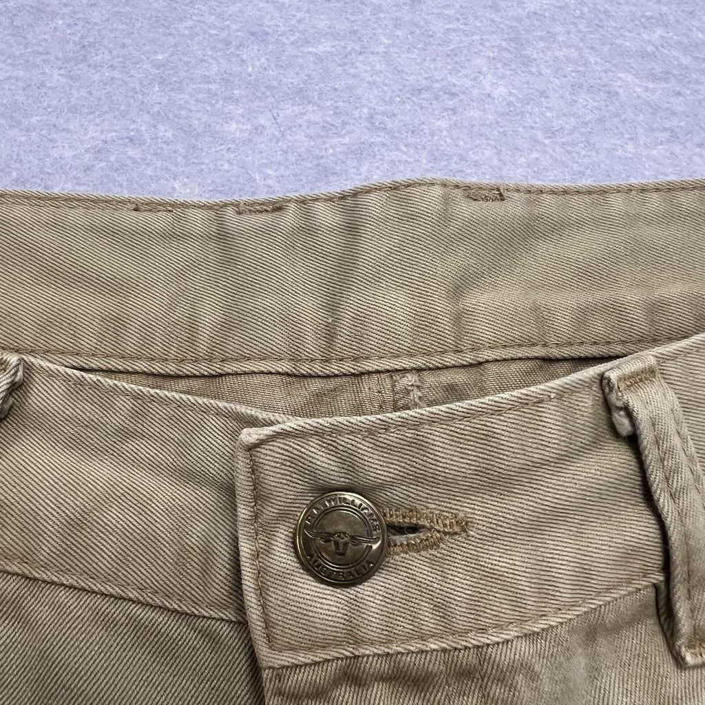 R.M. Williams Men’s Tan / Sand Straight Leg Trousers Jeans Western TJ781 36R