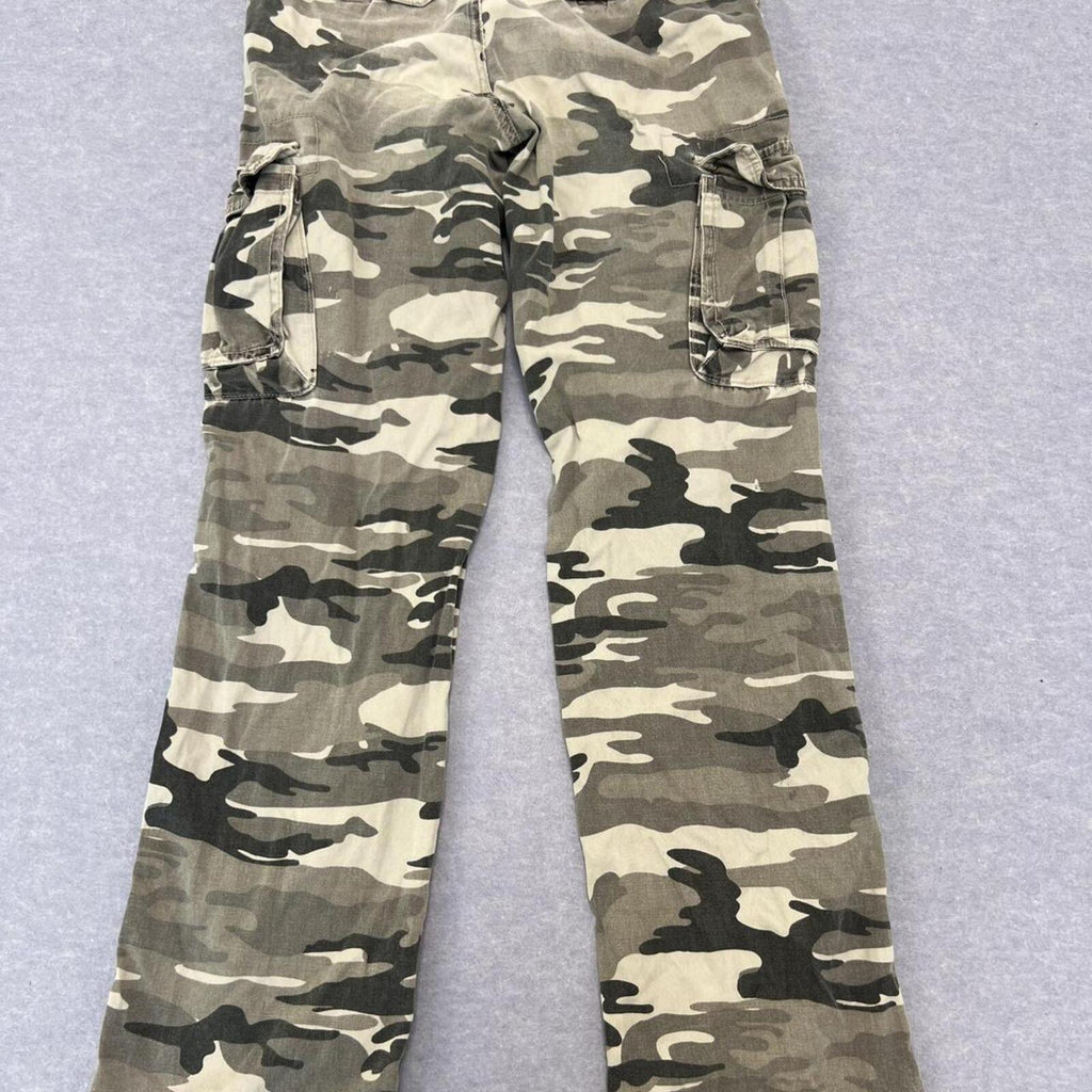 Vintage Tilt Girls Youth Size 14 Camouflage Cargo Utility Pants Y2K Streetwear