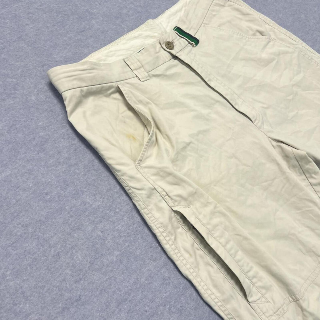 Vintage Nautica Golf Men's White Relaxed Fit Chino Pants Trousers W36 L33