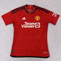 2023/24 Manchester United Adidas Authentic Home Jersey #8 Bruno Fernandes Medium