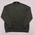 Vintage Rodd & Gunn Charcoal Grey Knit Sweater Jumper Preppy Old Money Large
