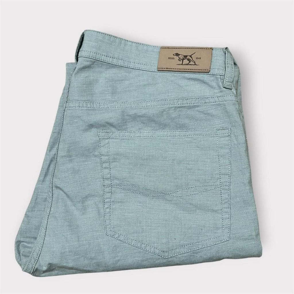 Rodd & Gunn Men’s Straight Fit GUNN Jeans Trousers “Dove” Light Blue / Grey ish Regular Leg 34R