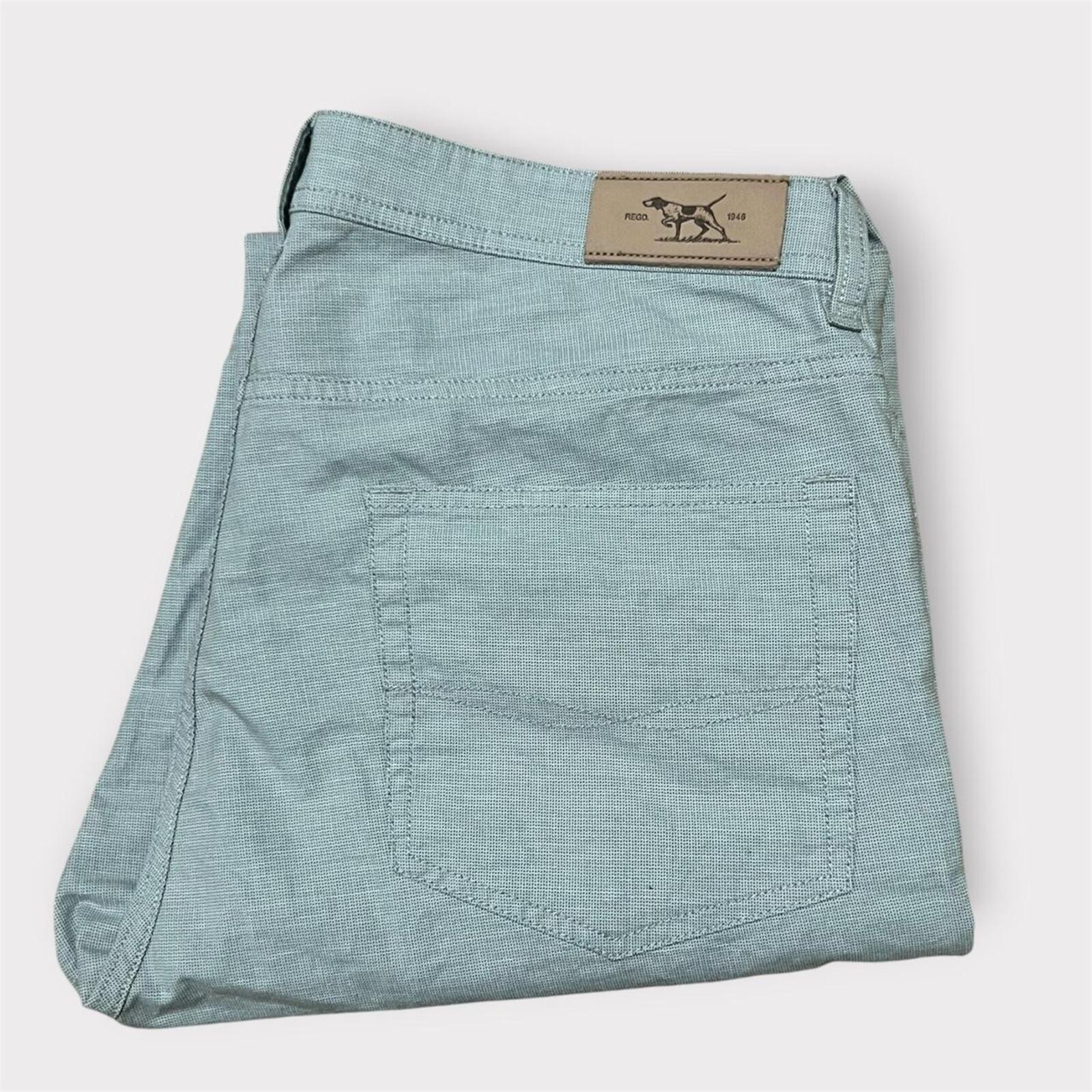 Rodd & Gunn Men’s Straight Fit GUNN Jeans Trousers “Dove” Light Blue / Grey ish Regular Leg 34R