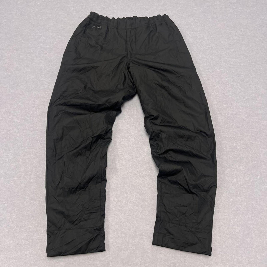 Vintage Nike Storm-Fit Woven Track Pants Black No.62 Player Issue Men's Large