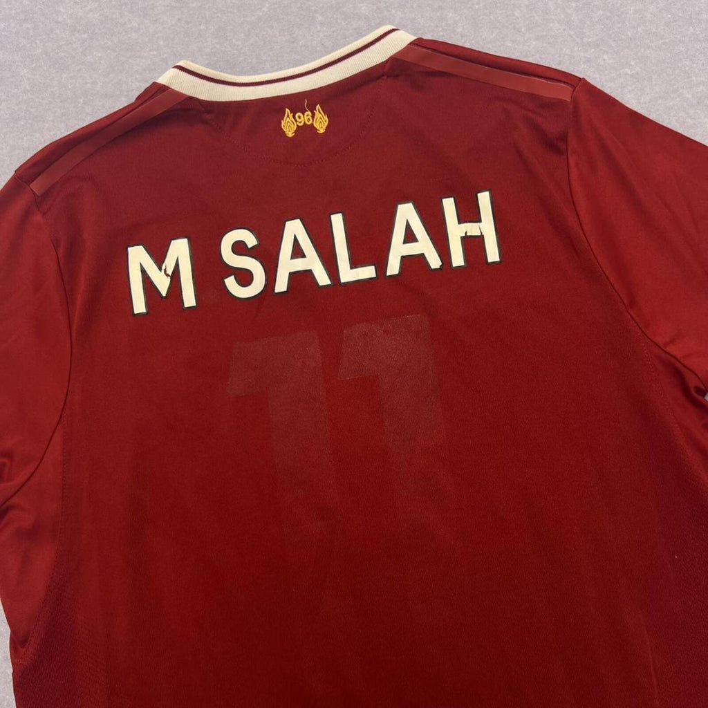 New Balance Liverpool FC Mohamed Salah #11 Home Jersey 2017/18 125 Years Small