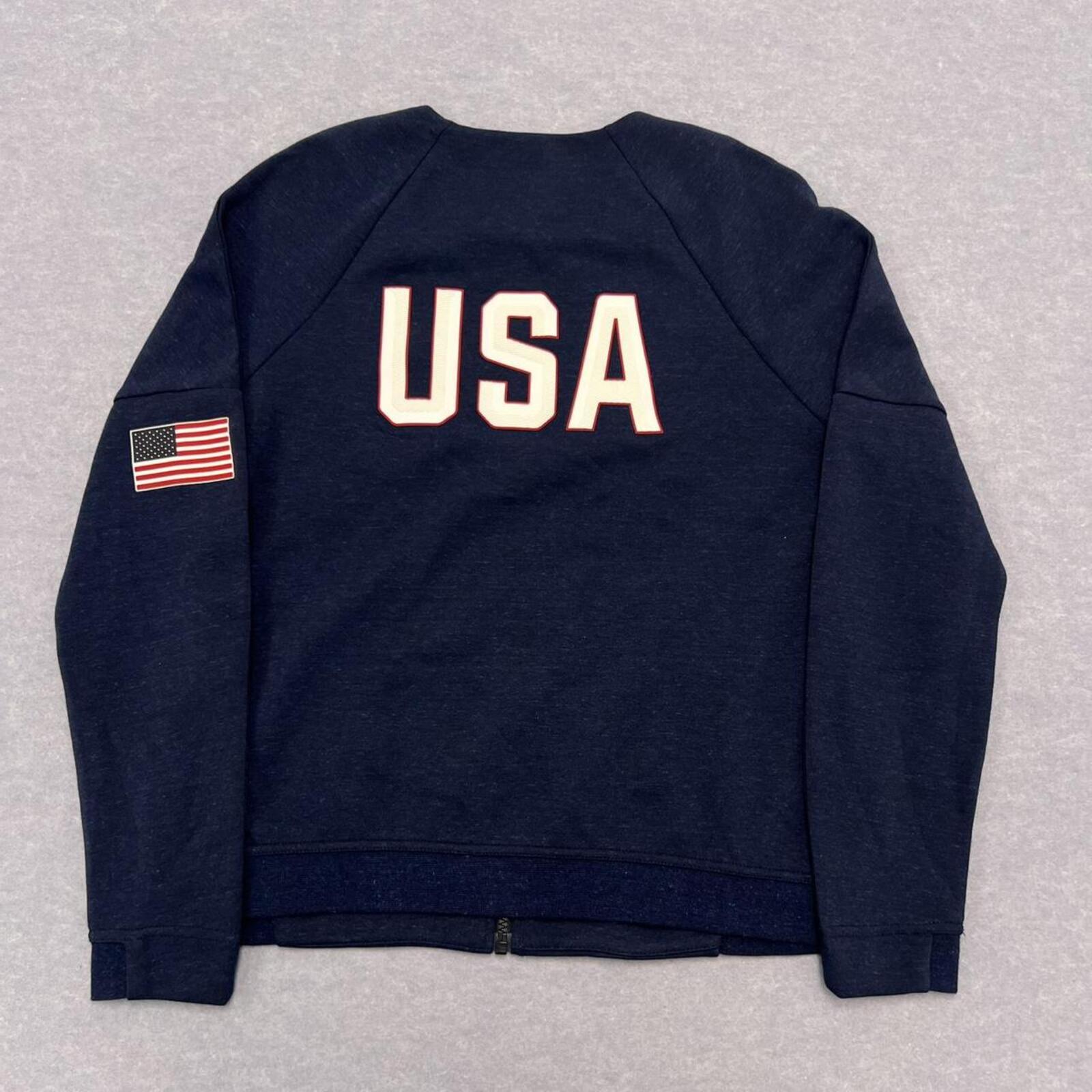 Nike Tech Fleece Team USA Big Kids Zip Jacket 826871-473 Rio Olympics Youth XL