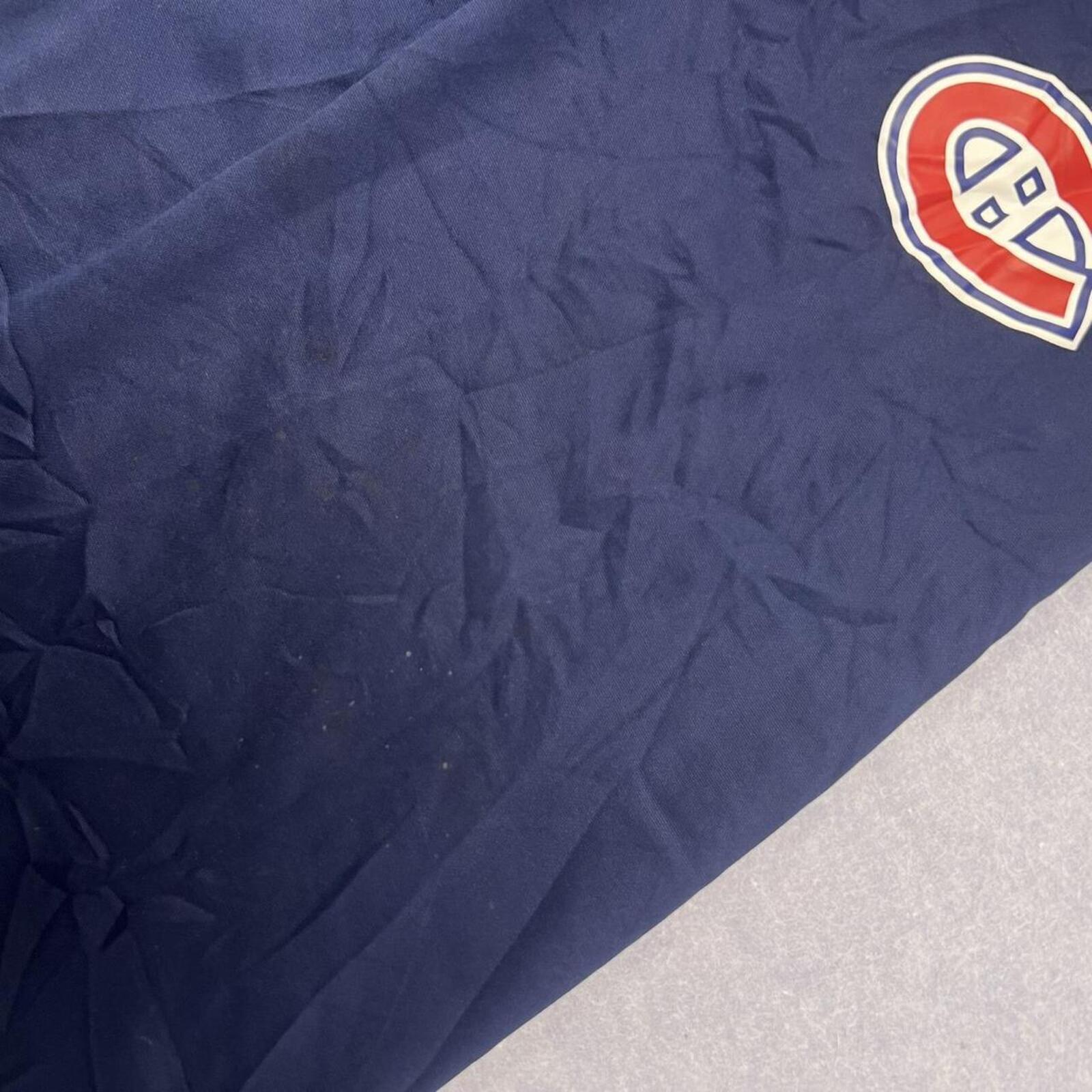 Vintage NHL Montreal Canadiens Navy Track Pants Baggy Official Licensed XL