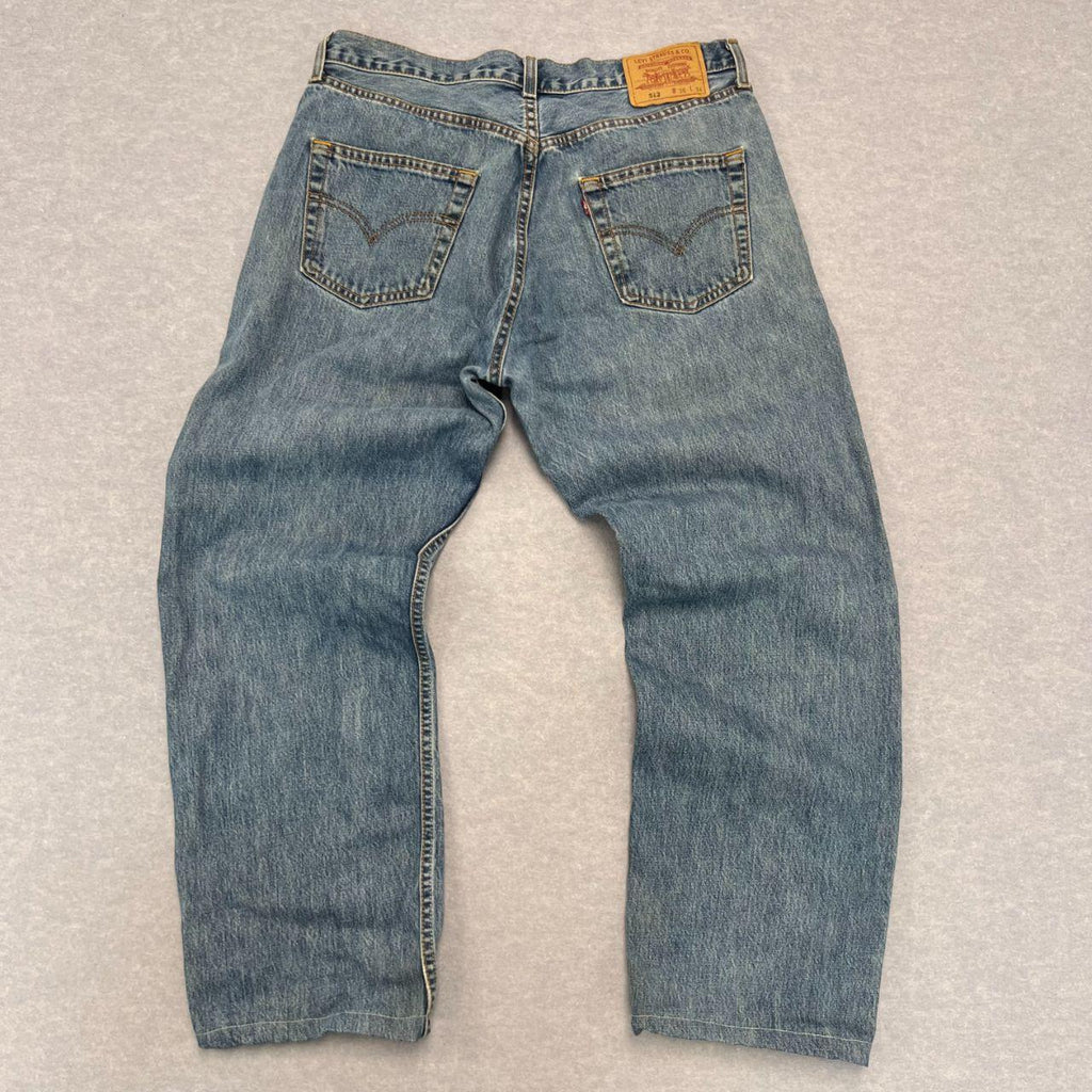 Vintage 2000 Levi's 512 Made In Australia Medium Wash Denim Straight Jeans W36 L34