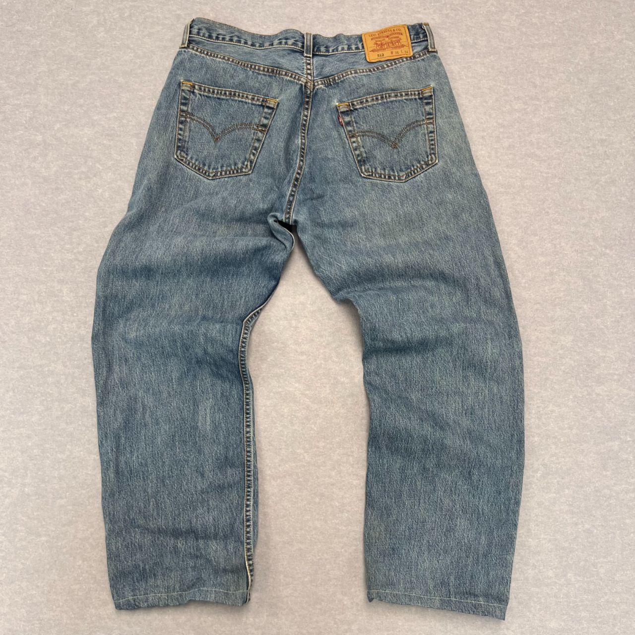 Vintage 2000 Levi's 512 Made In Australia Medium Wash Denim Straight Jeans W36 L34