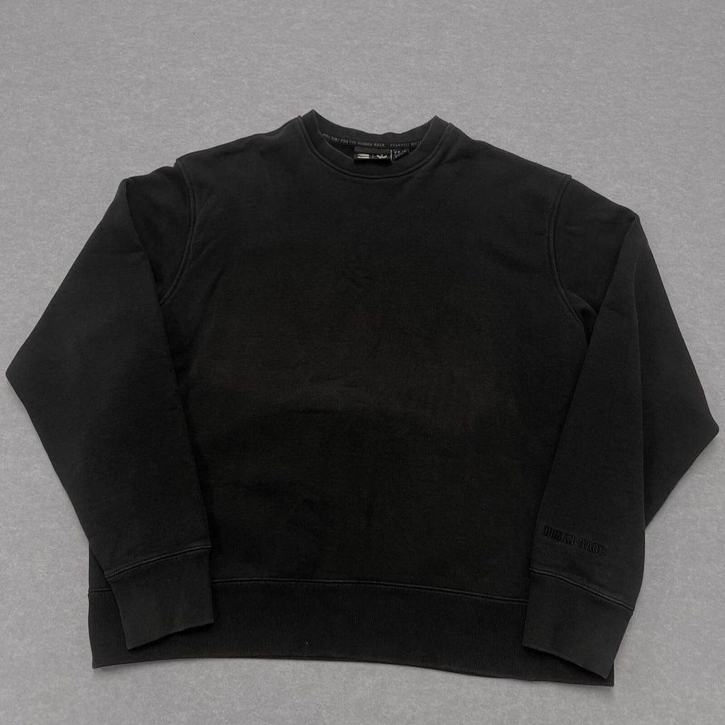 Adidas Pharrell Williams Human Race Mens Black  Heavyweight fleece Sweatshirt XL