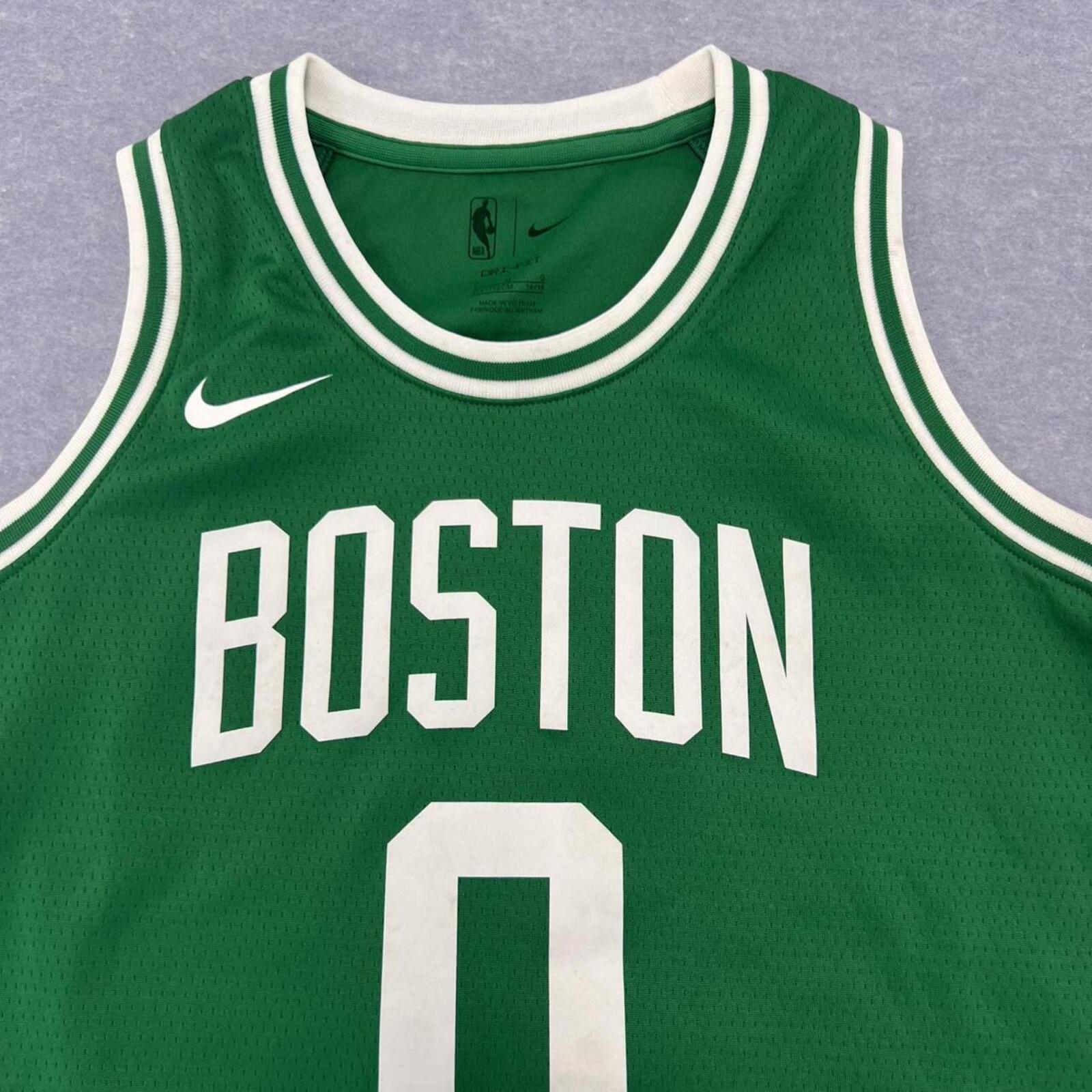 Nike NBA Boston Celtics Jayson Tatum No.0 Icon Edition Jersey Men's Large