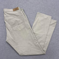 Vintage Rodd & Gunn Grey Marl Men’s Chino Trousers Preppy Straight 34R W34 L32
