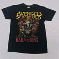 Avenged Sevenfold Hail To The King 2014 Australian Tour Band T-Shirt Medium