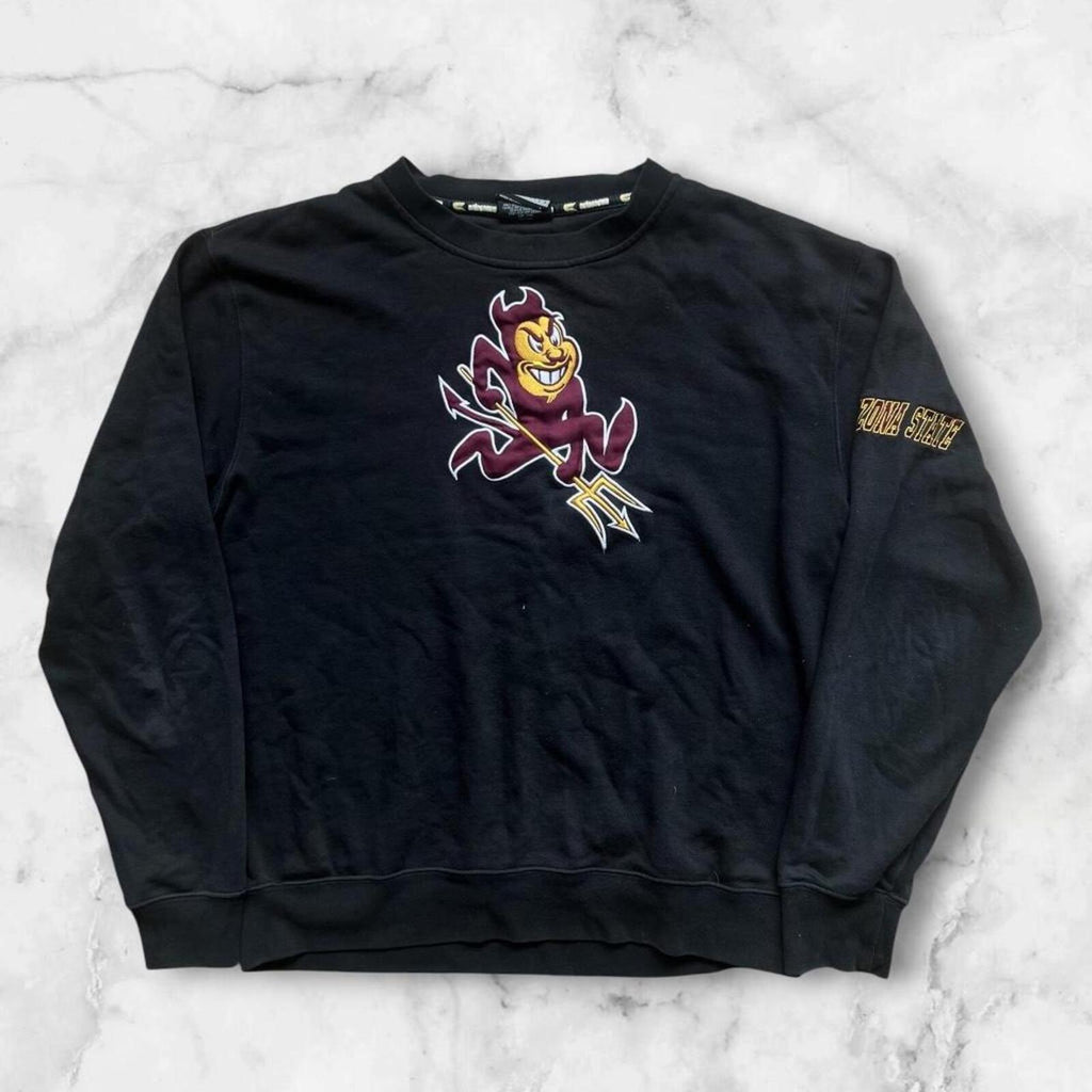 Vintage Arizona State Men’s Colosseum Athletics Black Logo Sweatshirt Small