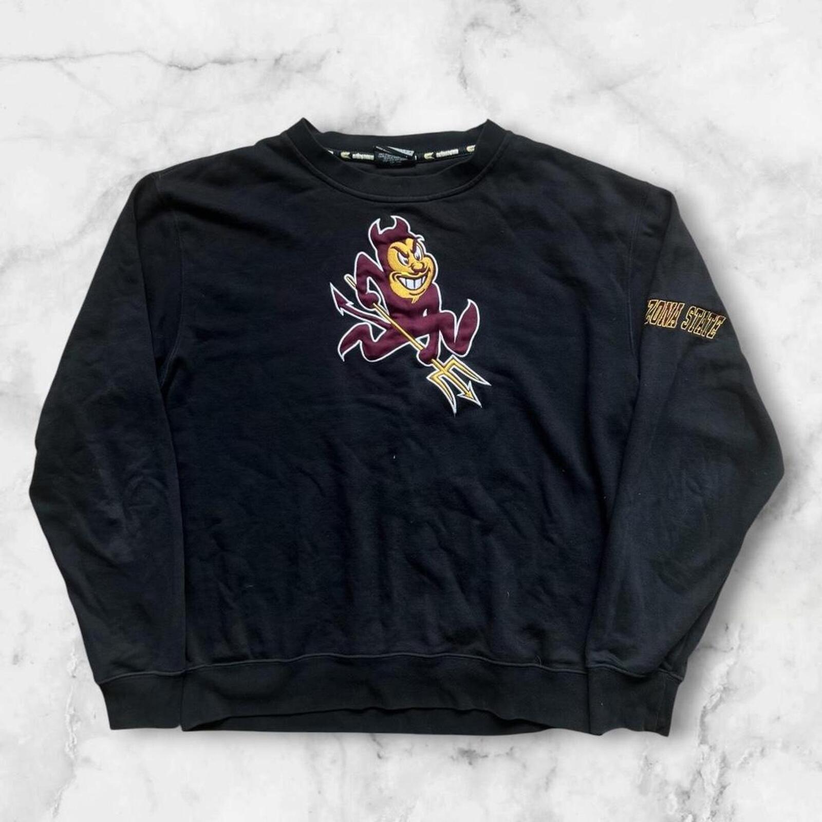 Vintage Arizona State Men’s Colosseum Athletics Black Logo Sweatshirt Small