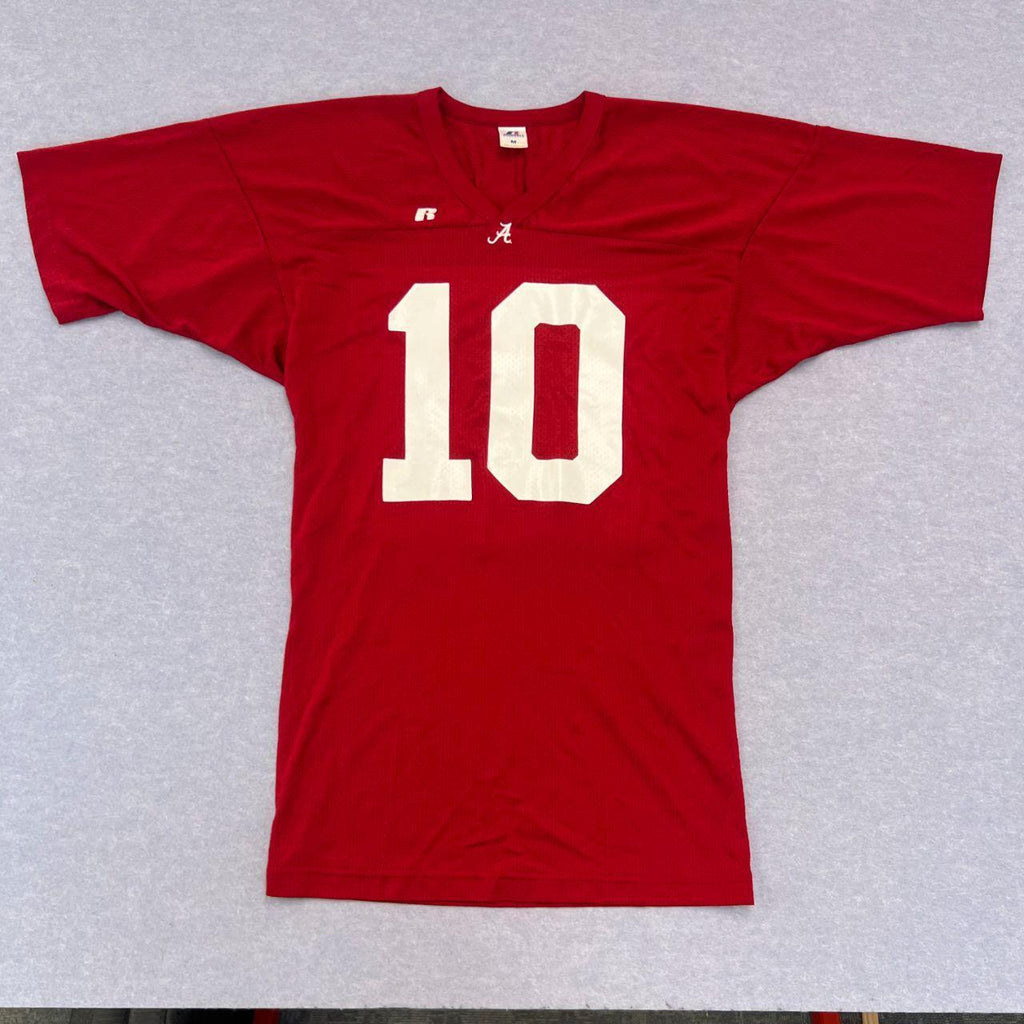 Vintage Russell Athletic Alabama Crimson Tide AJ McCarron No.10 NFL Jersey Medium