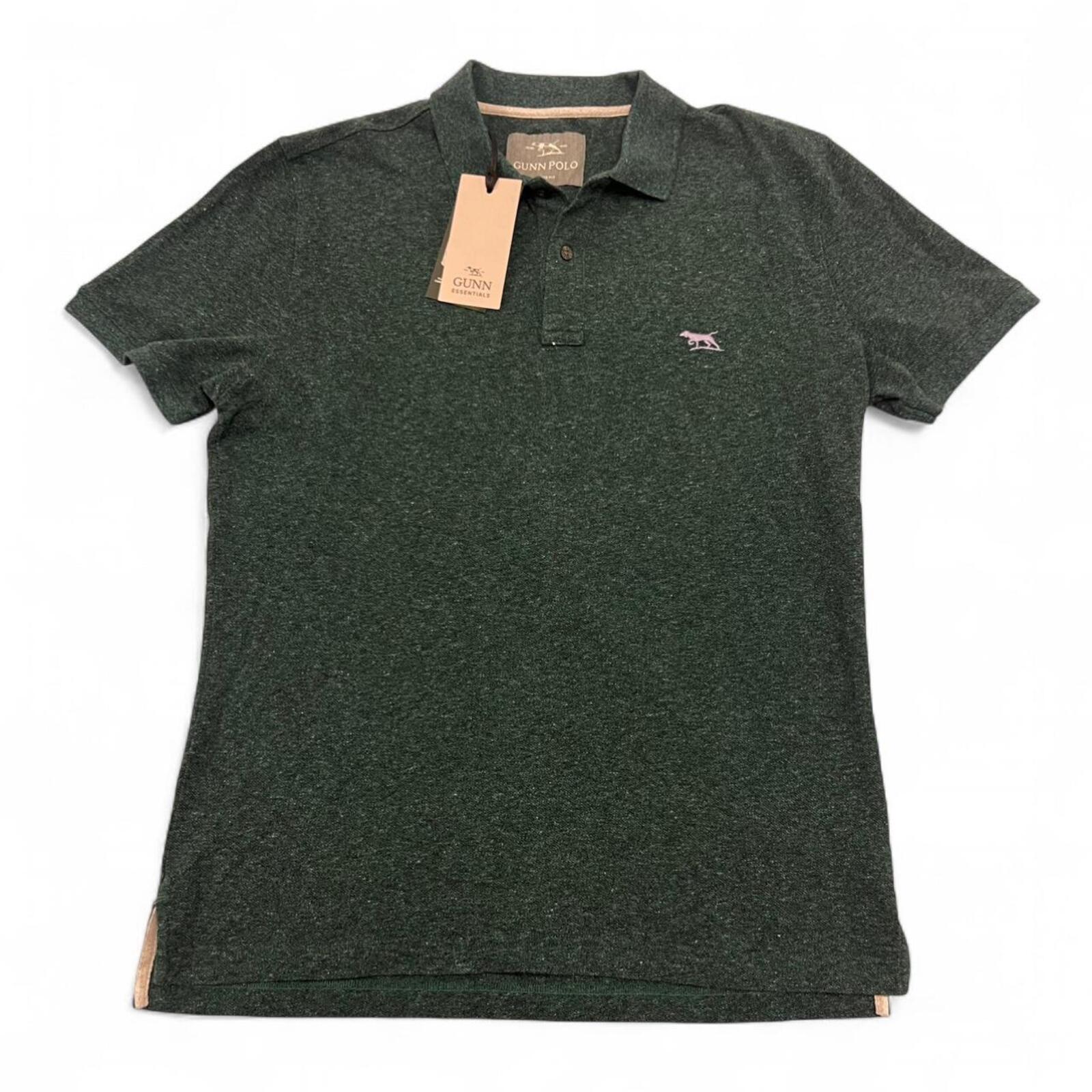 Gunn Polo Rodd & Gunn Sports Fit Forrest Green Preppy Polo Shirt Mens Large BNWT