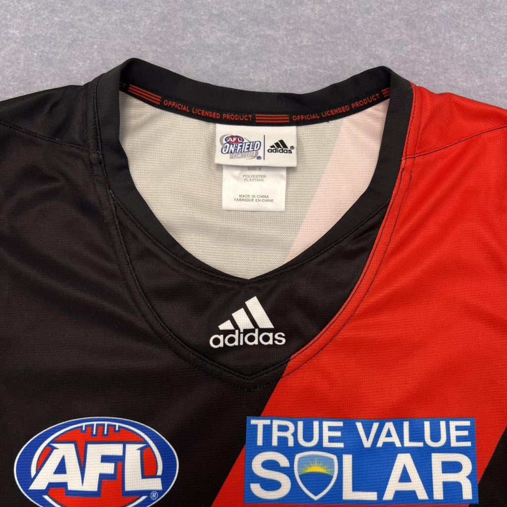 Adidas 2012 Essendon Bombers AFL On-Field Training Guernsey Singlet Small