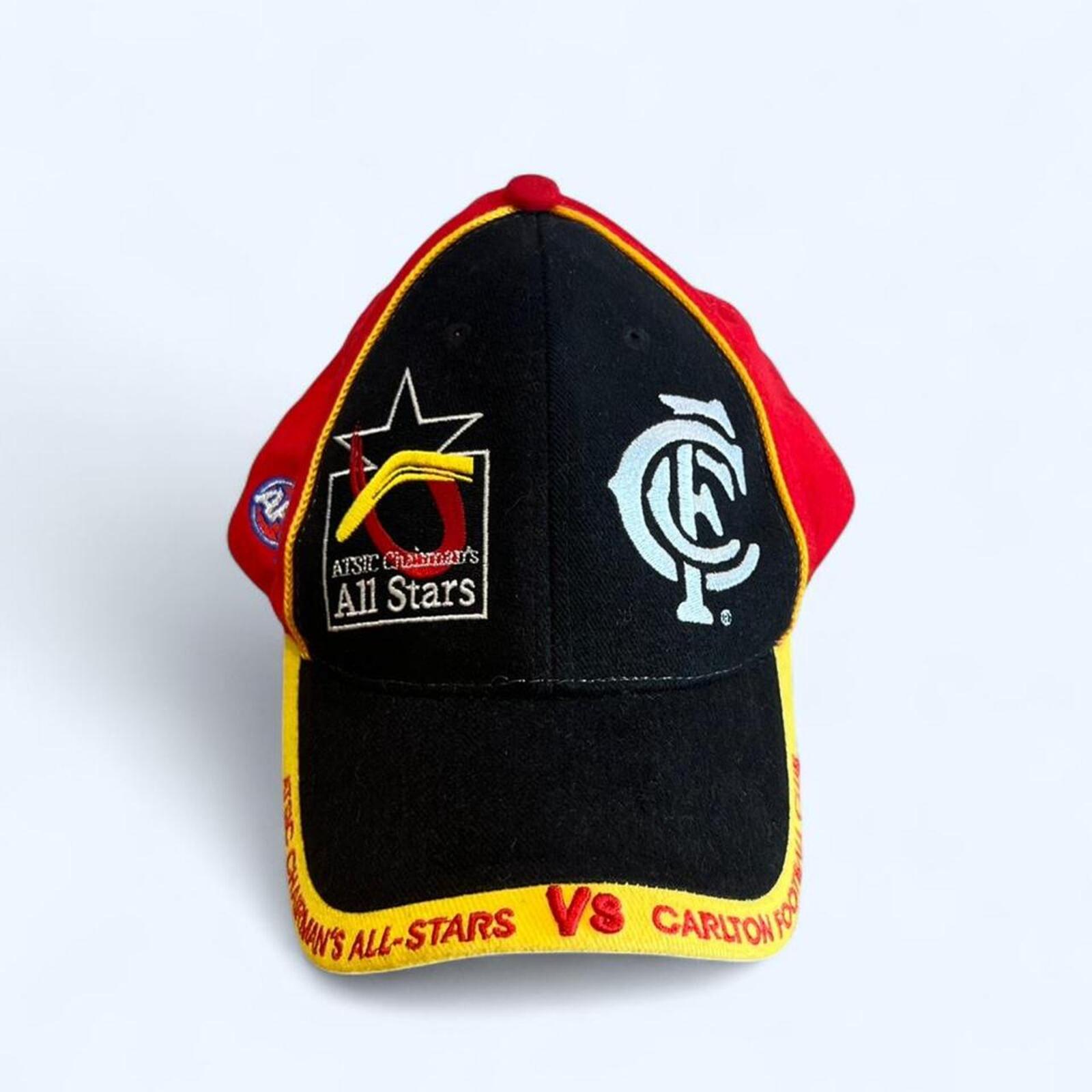 Vintage 2003 Darwin AFL ATSIC Chairman's All Stars vs Carlton FC Cap One Size