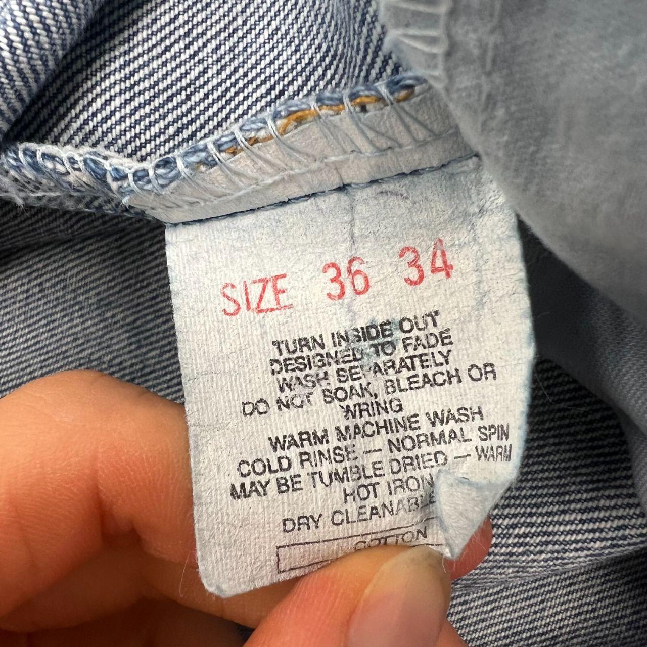 Vintage 2002 Levi's 512 Made In Australia Dark Wash Denim Straight Jeans W36 L34