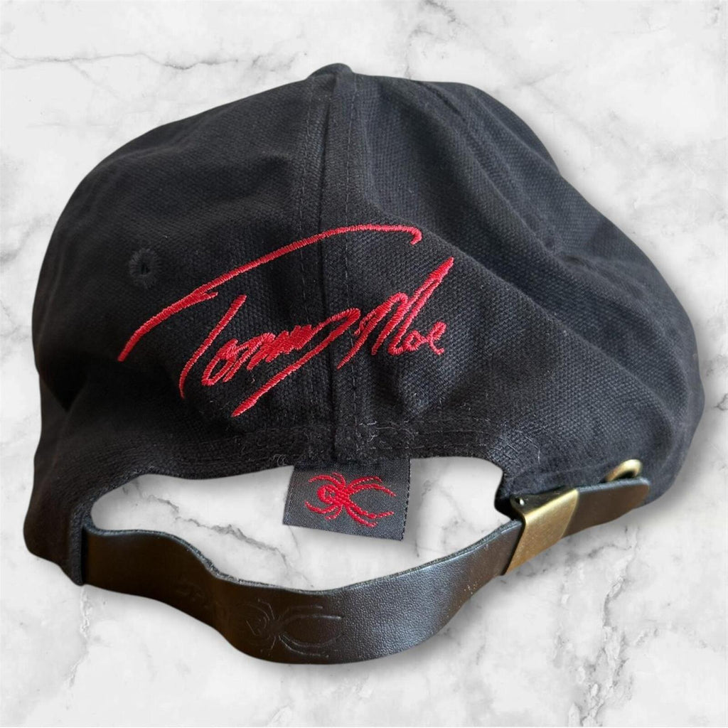 Vintage 90’s Spyder Tommy Moe Adults Black & Silver Streetwear Cap One Size