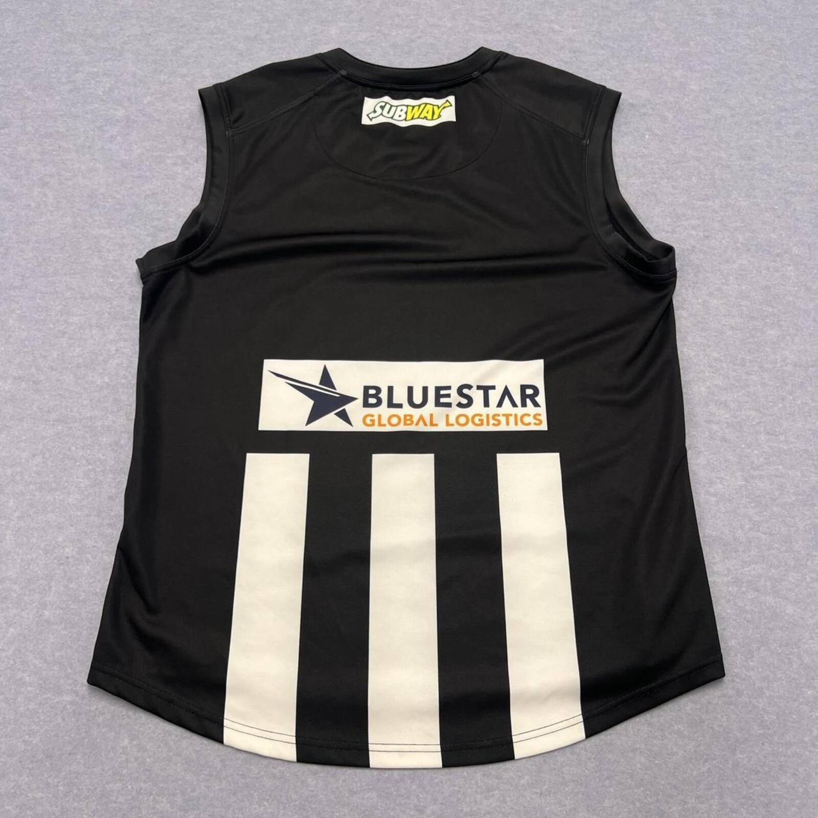 Vintage Collingwood Magpies VFL Star Athletic Rare AFL Guernsey Jersey Men’s 2XL