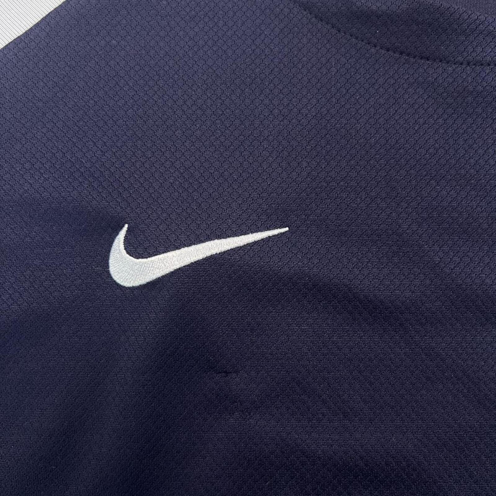 Nike France FFF National Team Strike Dri-Fit Slim Fit Training Jersey Navy Large