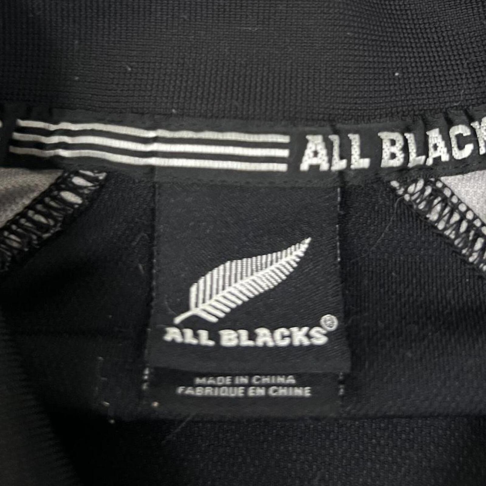 Vintage 2003 Adidas New Zealand All Blacks Rugby 1/4 Zip Polo Men’s Medium