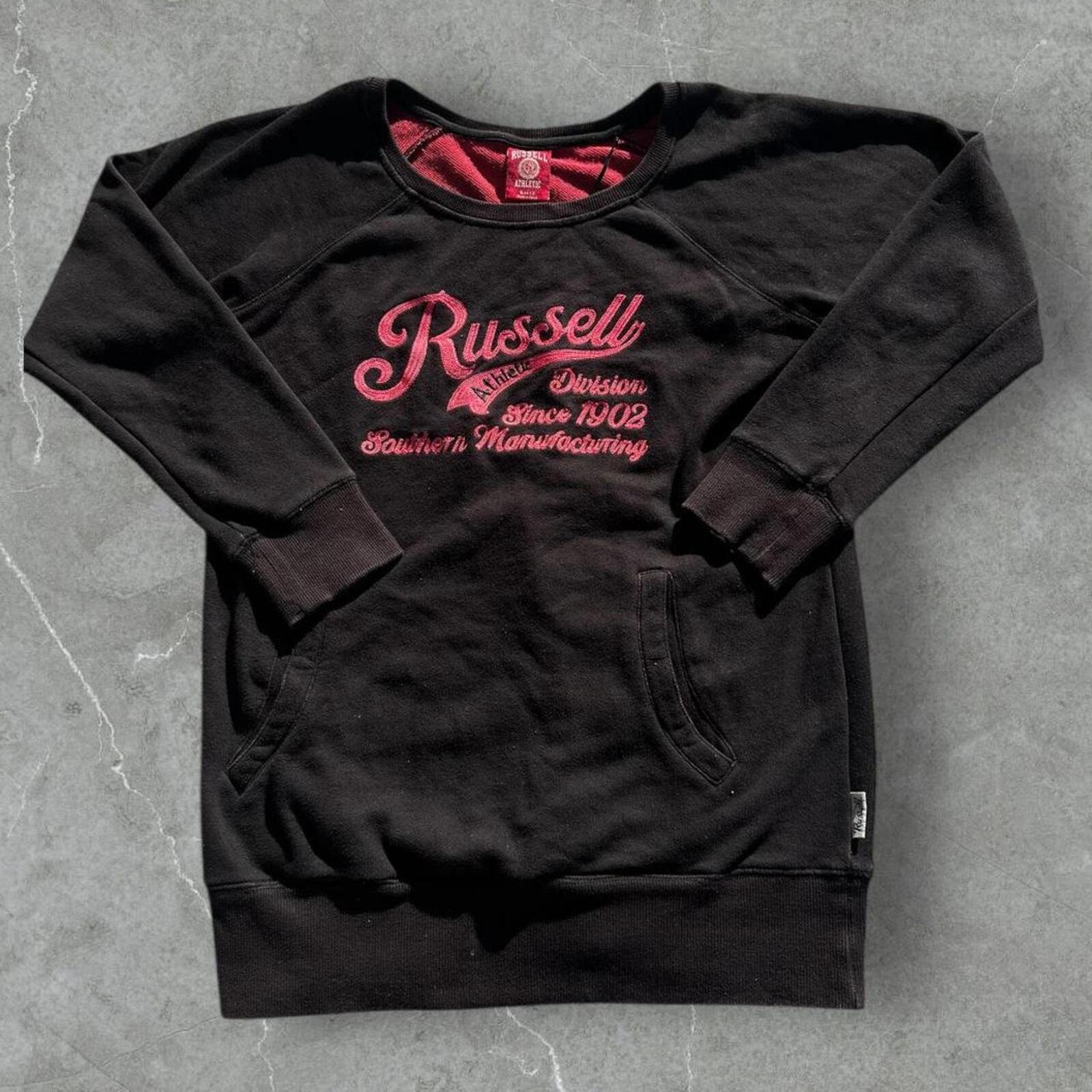 Vintage Women’s Russell Athletics Black & Pink