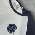 Vintage Guess Mens Navy & White No.81 Jersey T-Shirt Embroidered Logo Y2K Streetwear Size XL