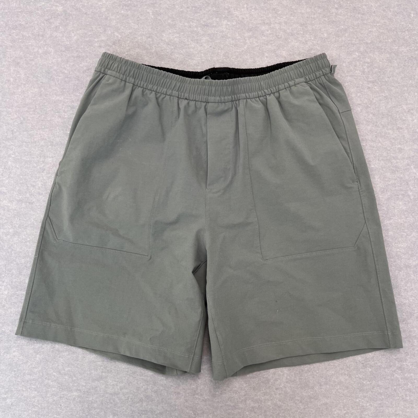 Lululemon Men’s Rover Grey Pace Breaker Linerless 7” Training Shorts Large