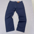 Vintage R.M. Williams Men’s Navy Blue Trousers Pants Straight Leg TJ711 W38R L32