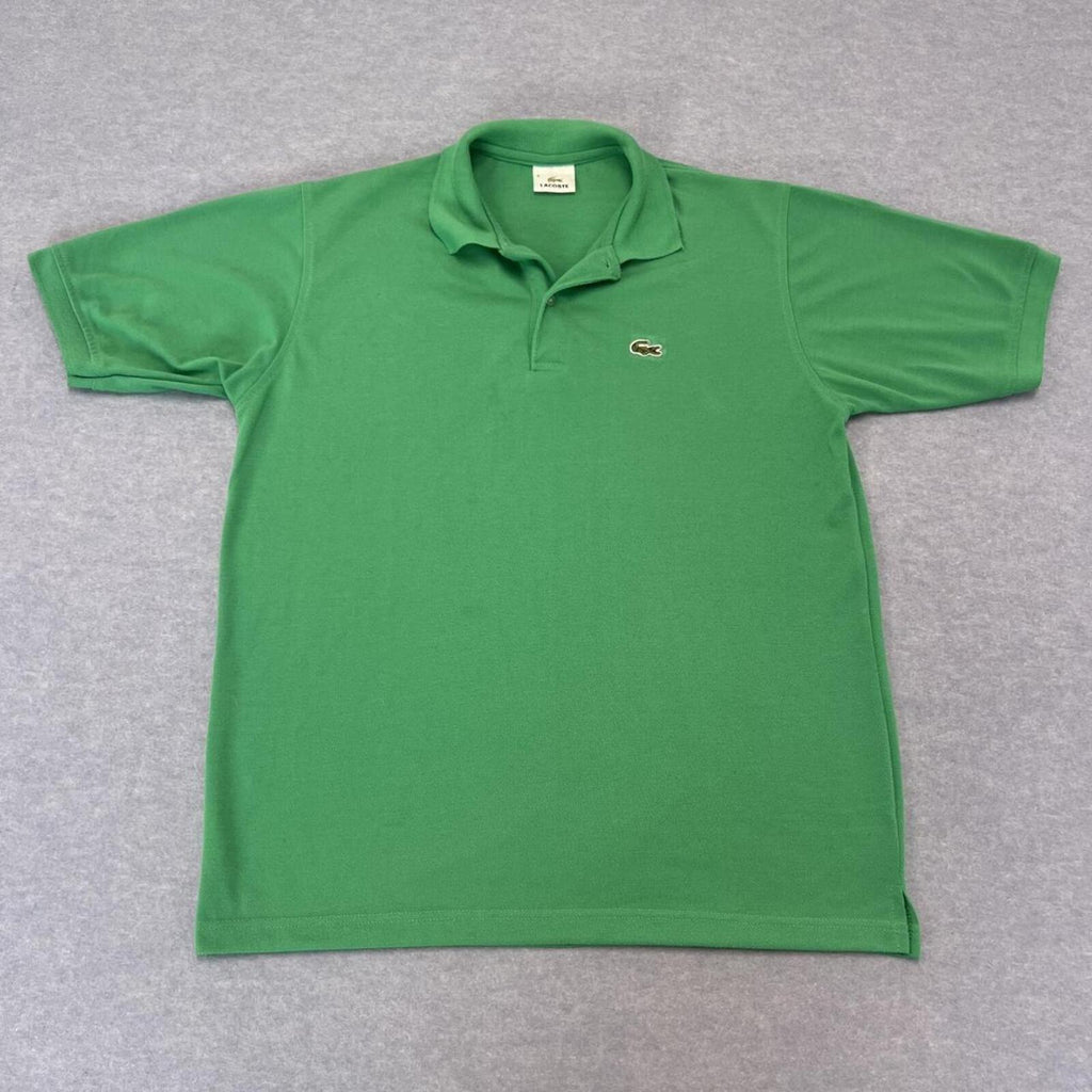 Vintage 90's Lacoste Men's Green Preppy Y2K Polo Shirt Classic Fit Size 6 XL