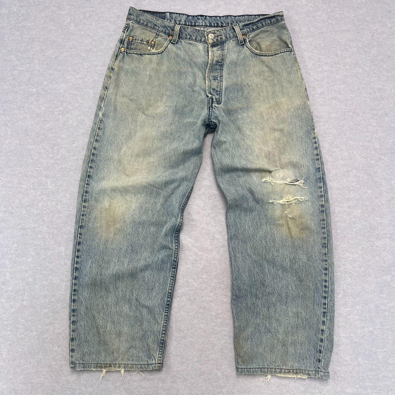 Vintage 1997 Levi's 508 Made In Australia Light Wash Button Fly Denim Jeans W36 L34