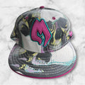 Mishka Screaming Skull New Era Bulletproof Limited Edition Cap Y2K Size 7 & 1/8