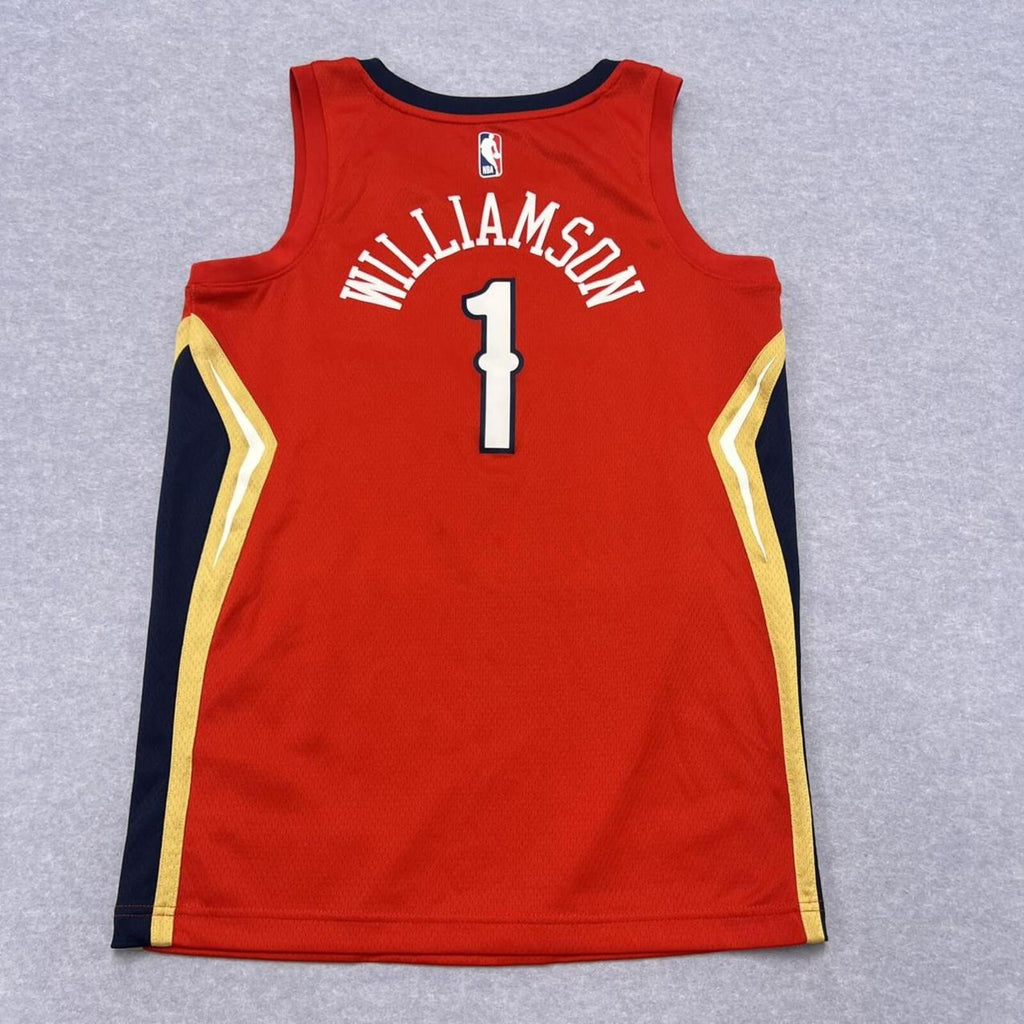 Nike Air Jordan New Orleans Pelicans Zion Williamson #1 Jersey Men’s Small 40
