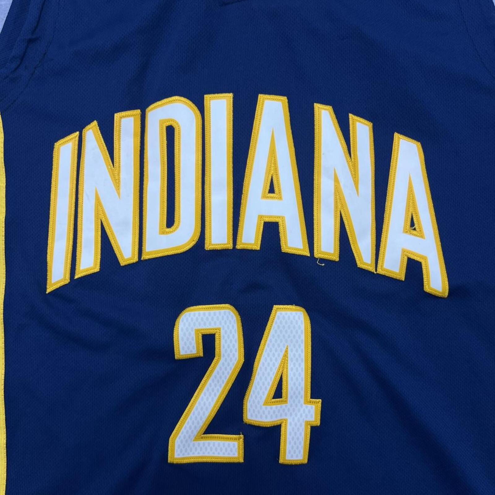 Adidas Indiana Pacers Paul George #24 NBA Swingman Jersey Navy Medium