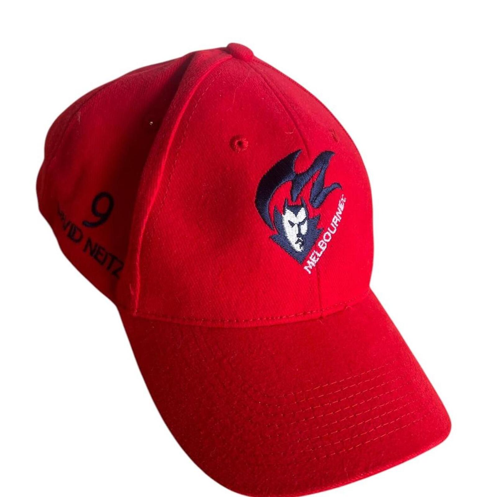 Vintage AFL Melbourne Demons David Neitz Games Record Commemorative Cap 239/1000