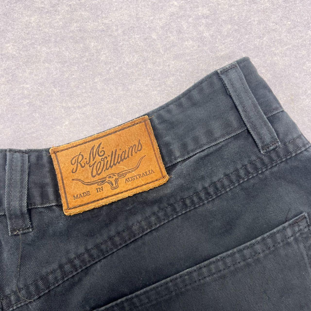 Vintage R.M. Williams Navy Blue Chino Trousers TJ781 Old Money Men's W34R